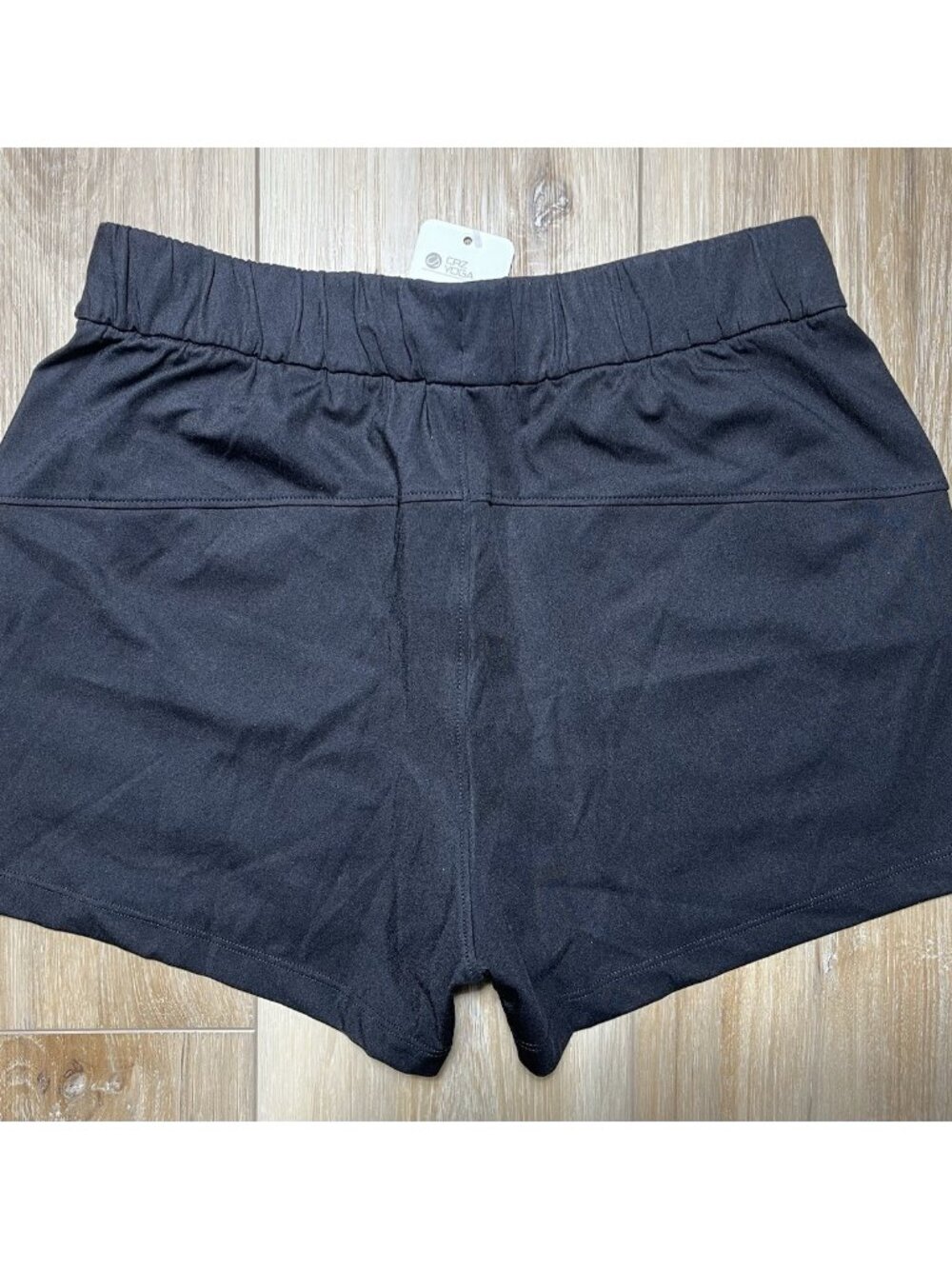 NWT CRZ Yoga Elastic Black Casual Shorts Inseam 2.5" - Women Size Small (4/6) - Picture 7 of 11